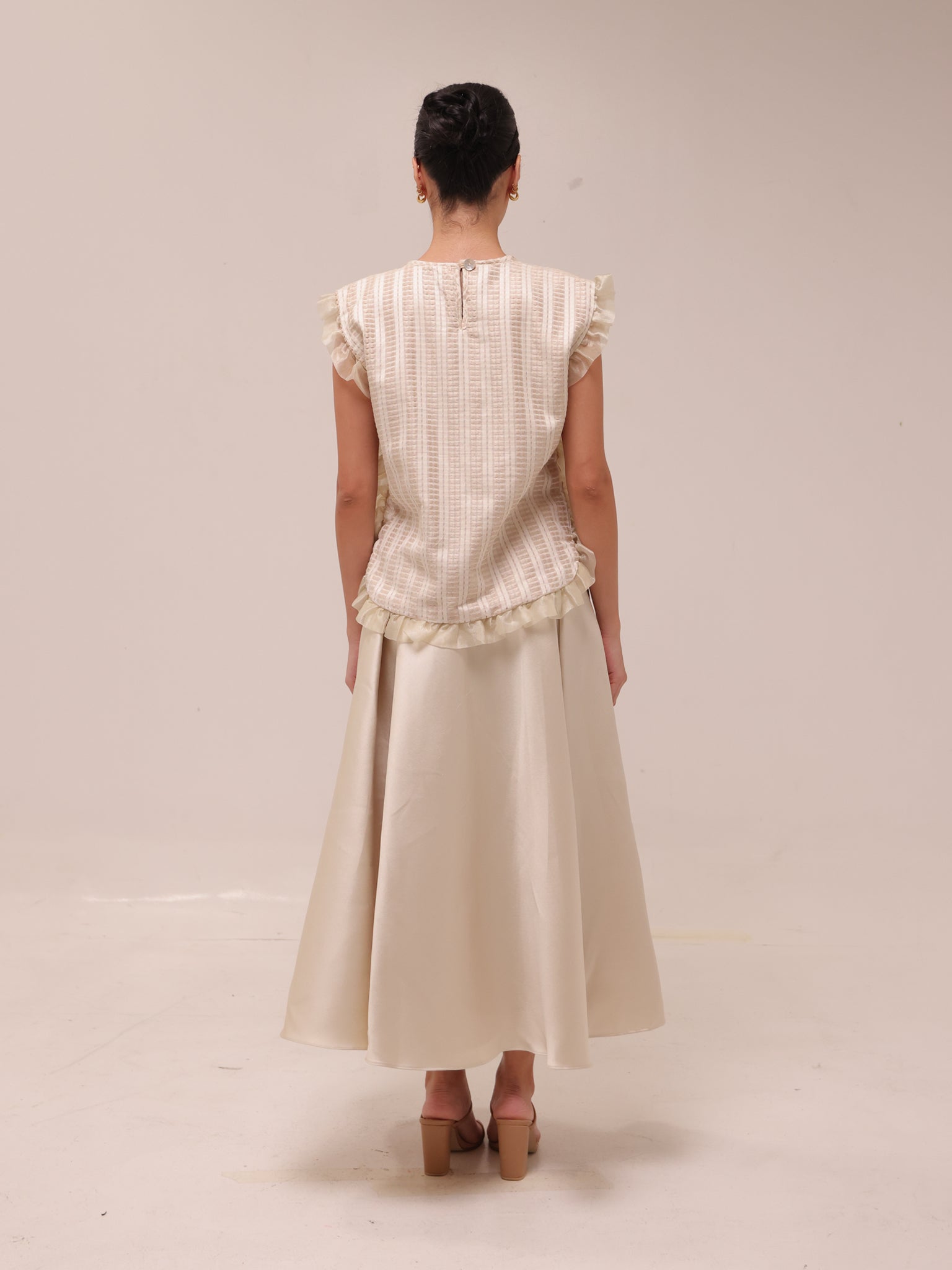 Fleur Lace Filipiniana Top