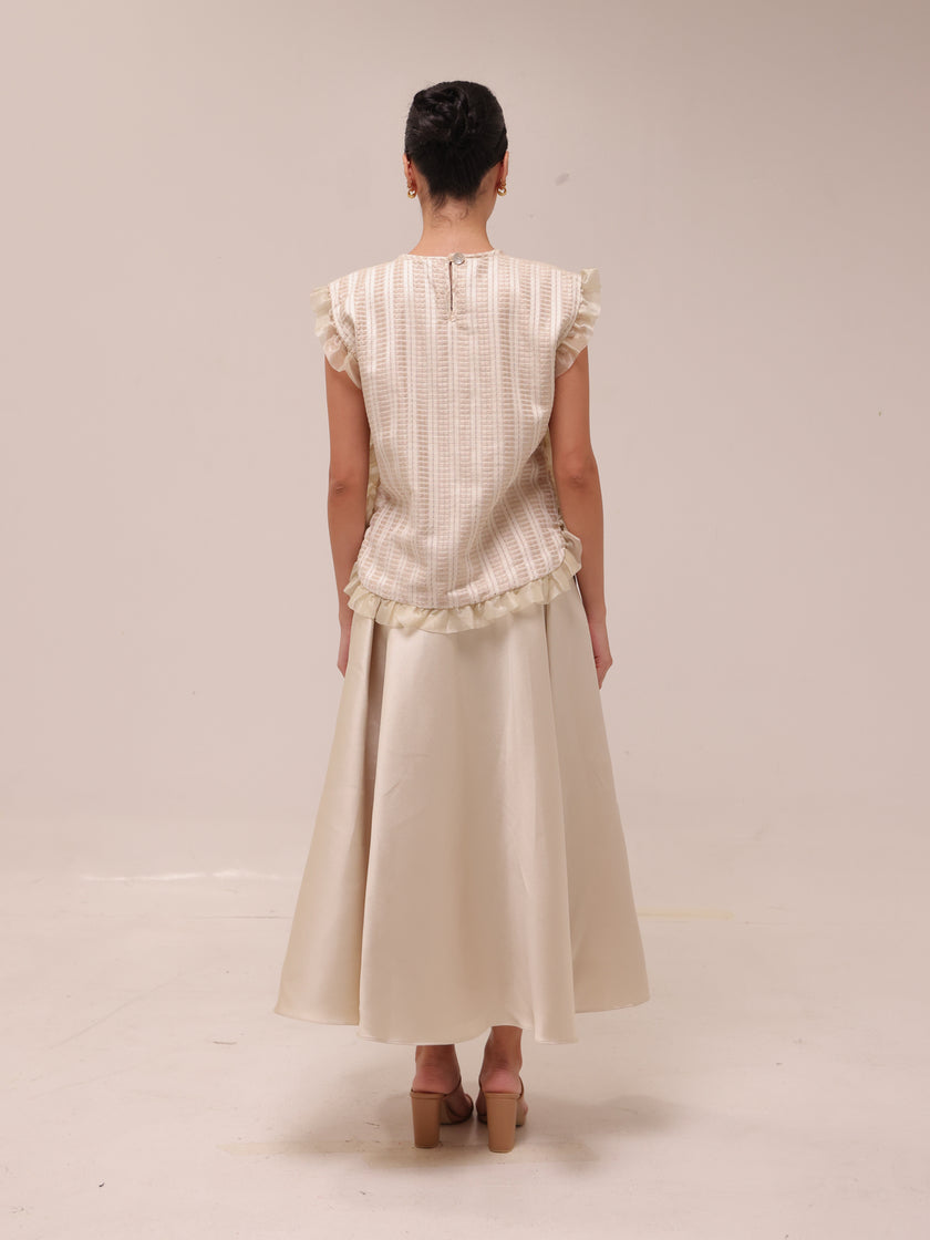 Fleur Lace Filipiniana Top