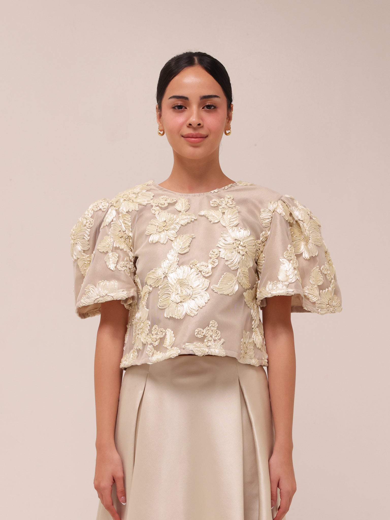 Jardin Puff Sleeve Top