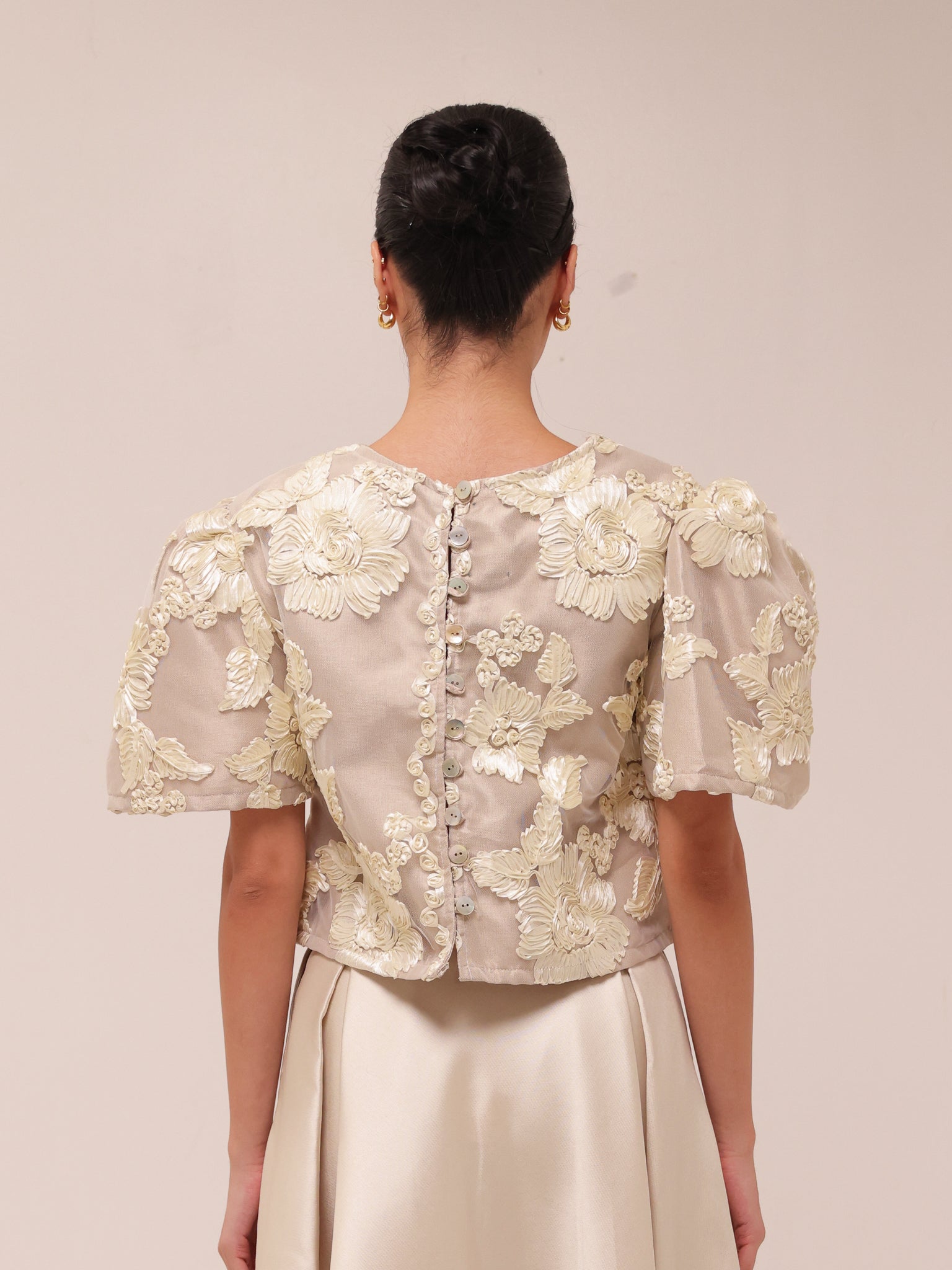 Jardin Puff Sleeve Top