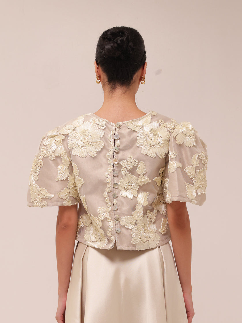 Jardin Puff Sleeve Top