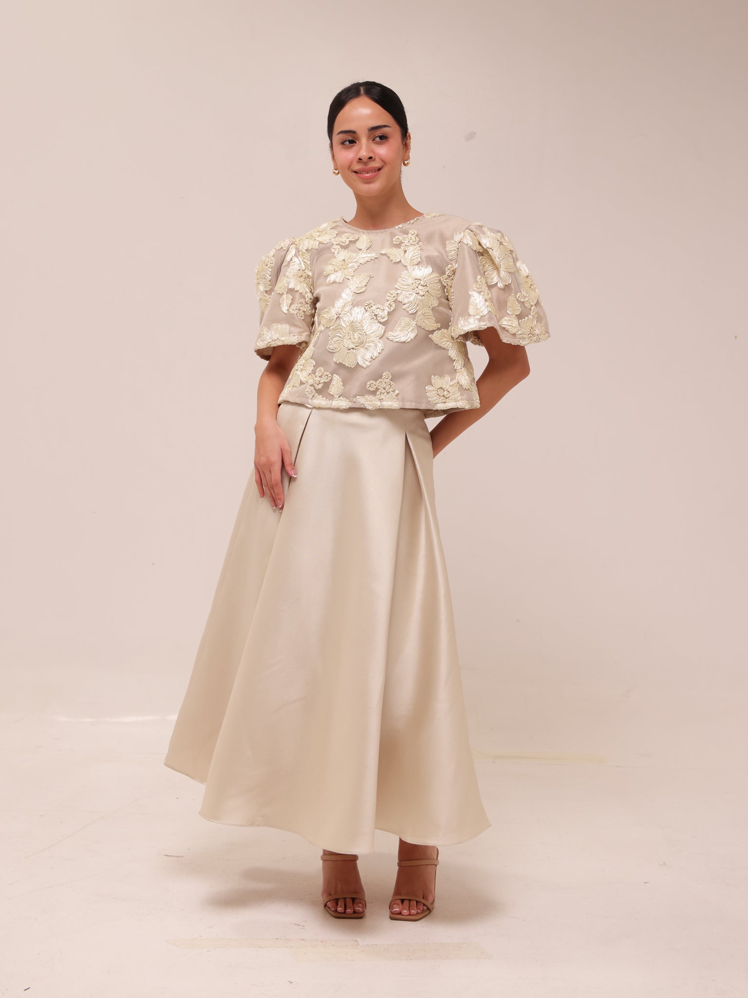 Jardin Puff Sleeve Top