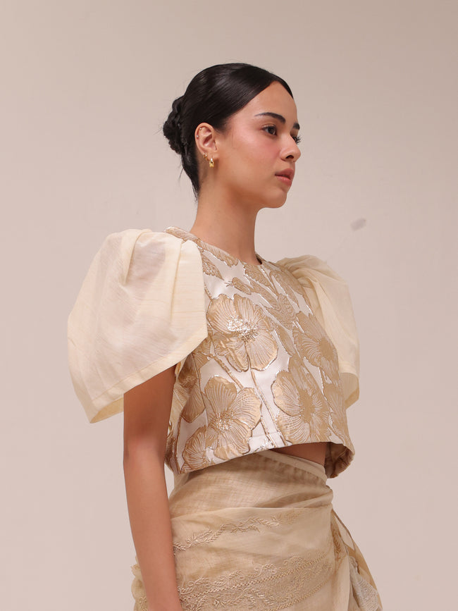 Floral Embroidered Top