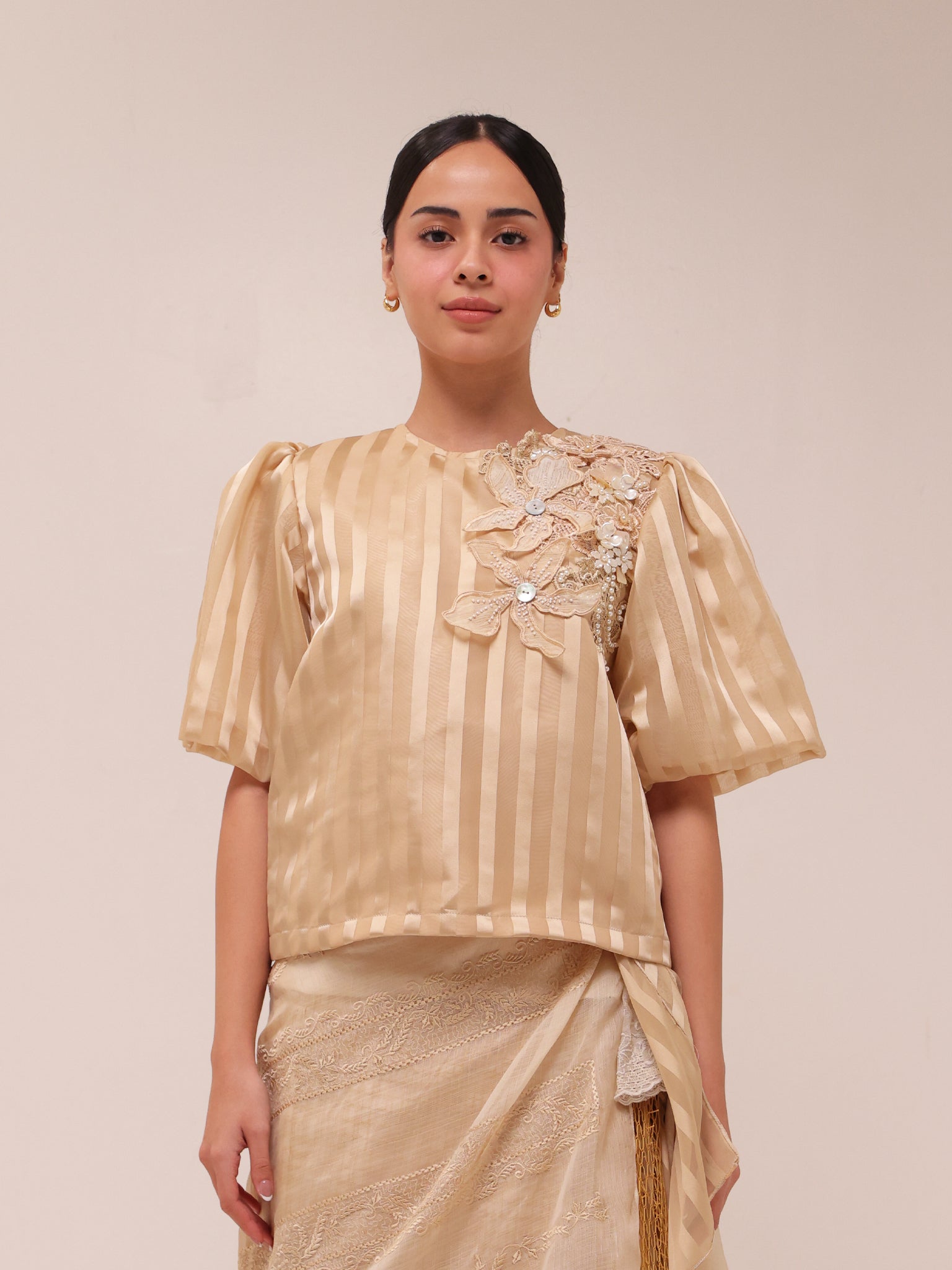 Luntian Filipiniana Top