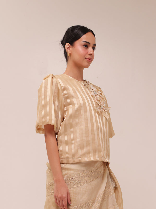 Luntian Filipiniana Top