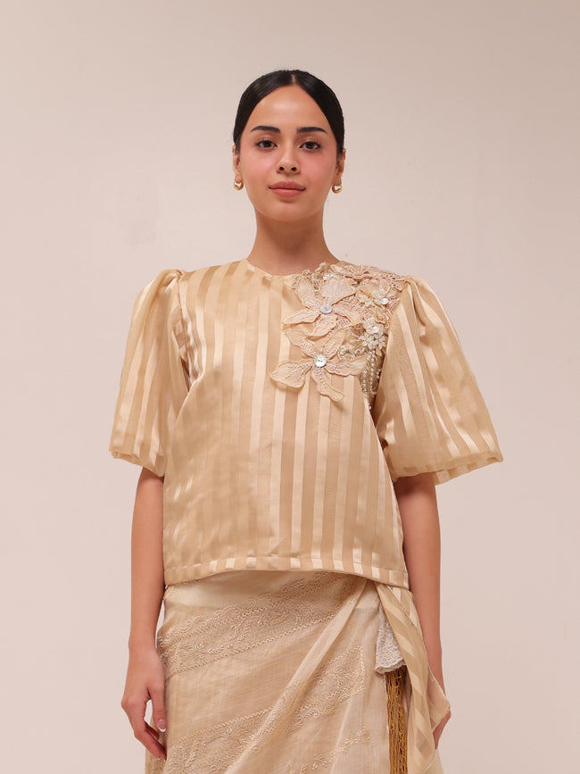 Luntian Filipiniana Top
