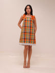 Checkered Shift Dress