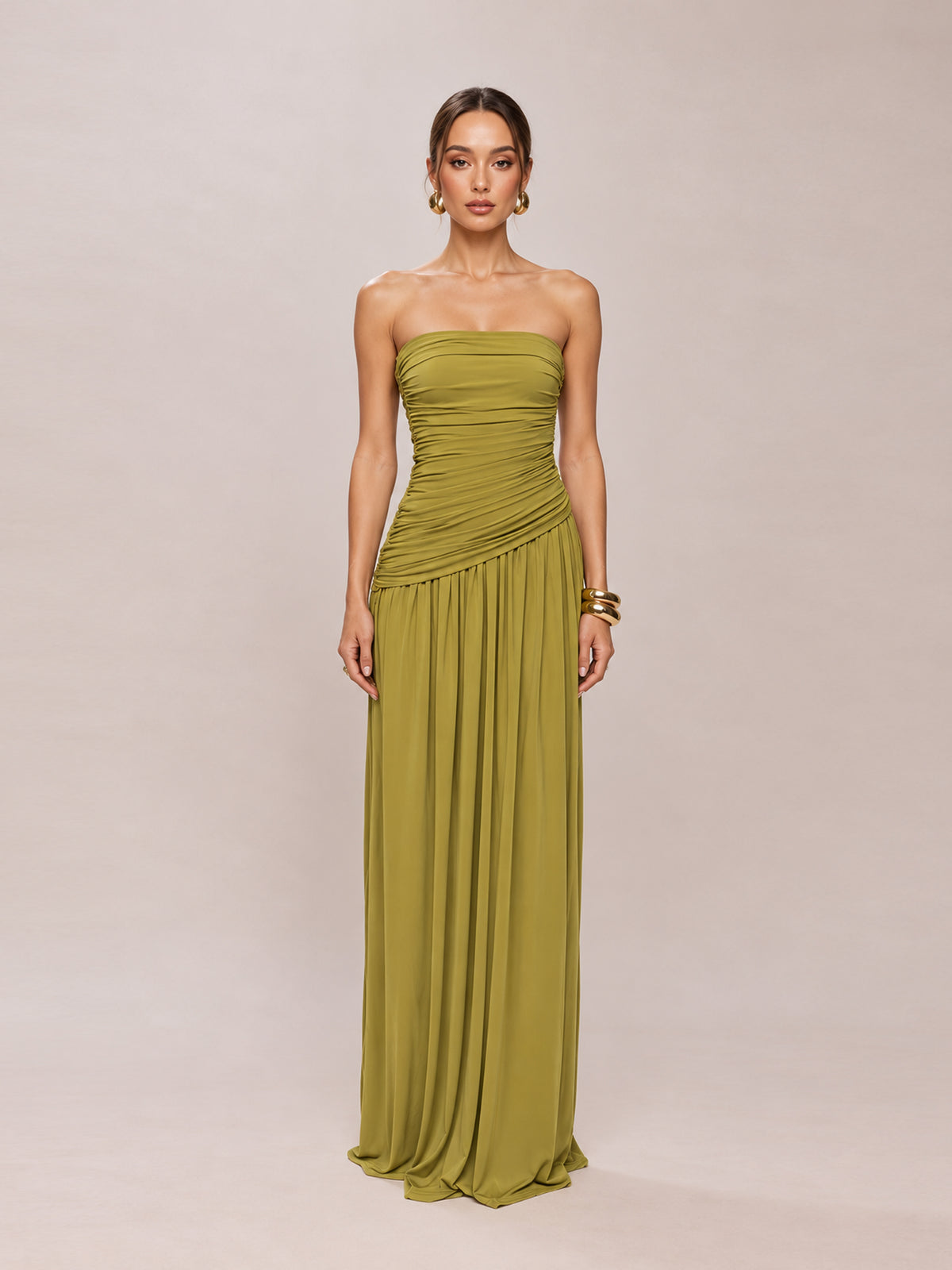 Moss Vision of Elegance Maxi Dress