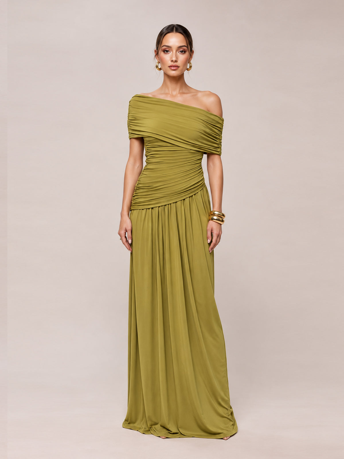 Moss Vision of Elegance Maxi Dress