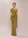 Moss Lovina Drape Dress
