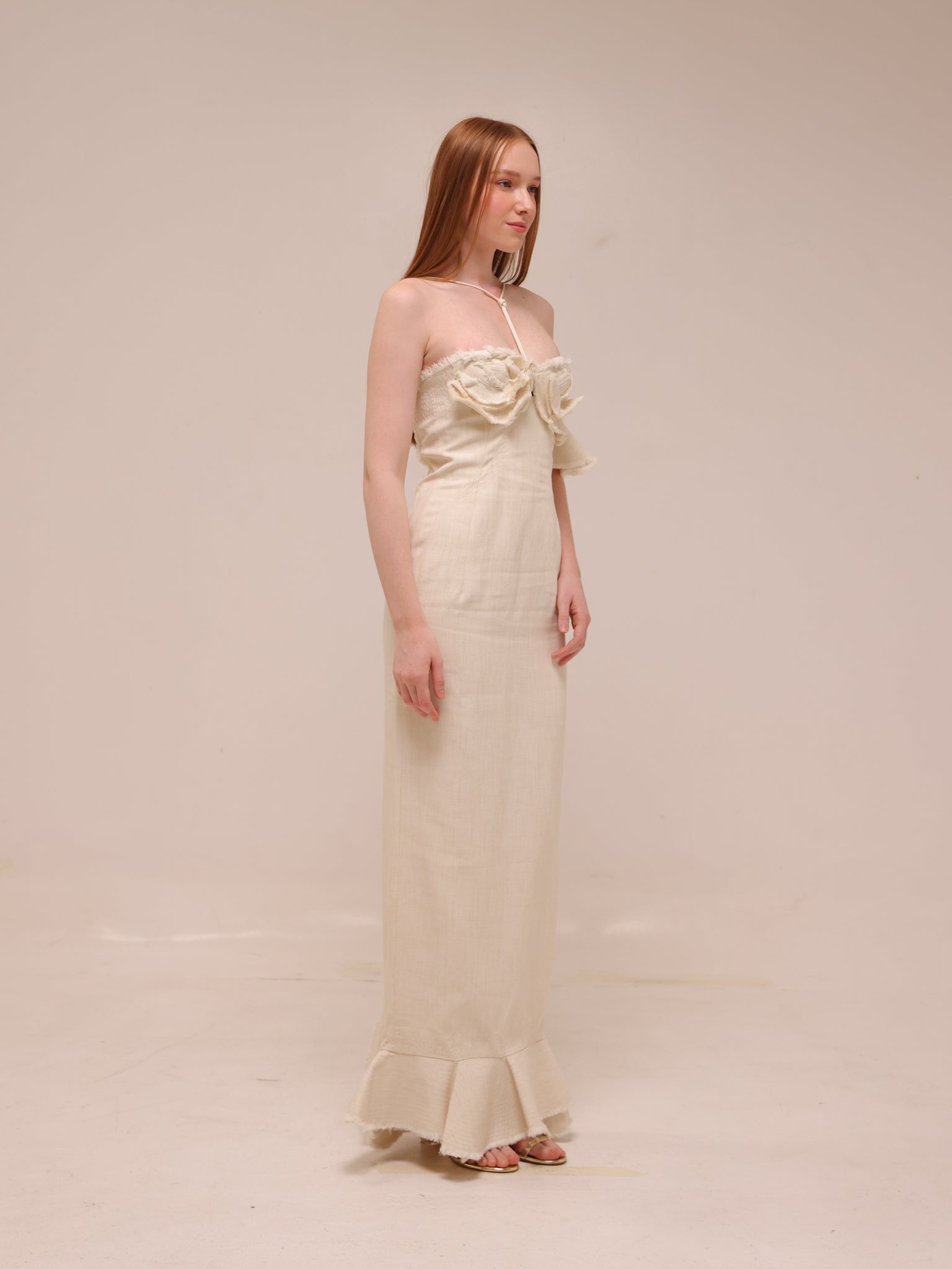 Le Raphia 'La Robe Artichaut' Maxi Dress