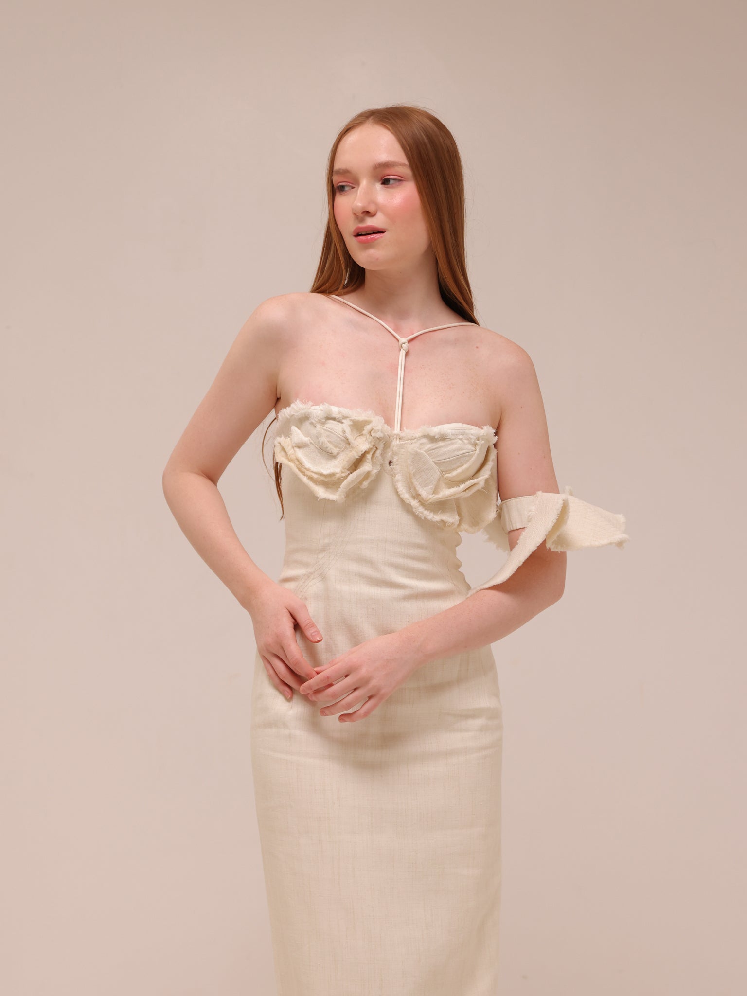 Le Raphia 'La Robe Artichaut' Maxi Dress
