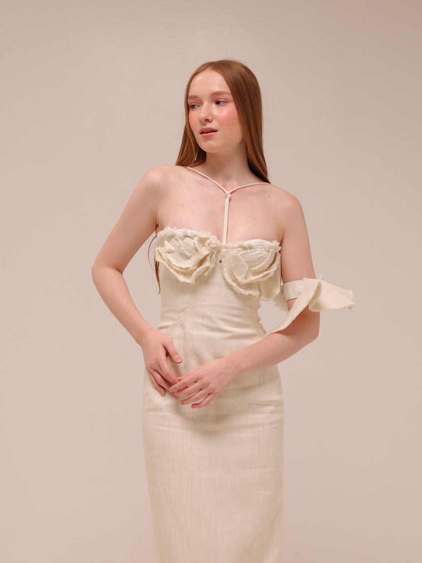 Le Raphia 'La Robe Artichaut' Maxi Dress