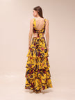 Nature’s Eloquence Tiered Maxi Dress