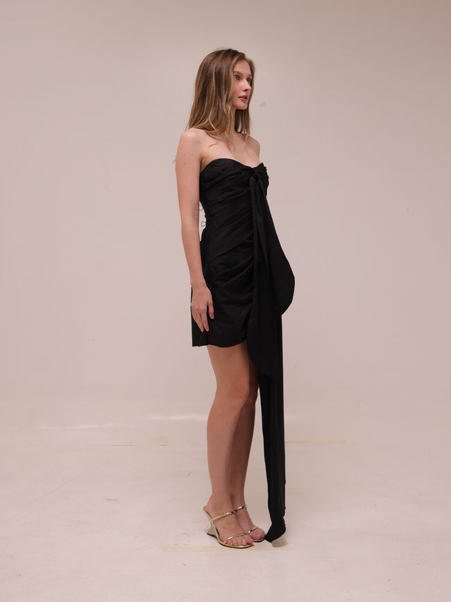 Soak Up The Sun Draped Mini Dress