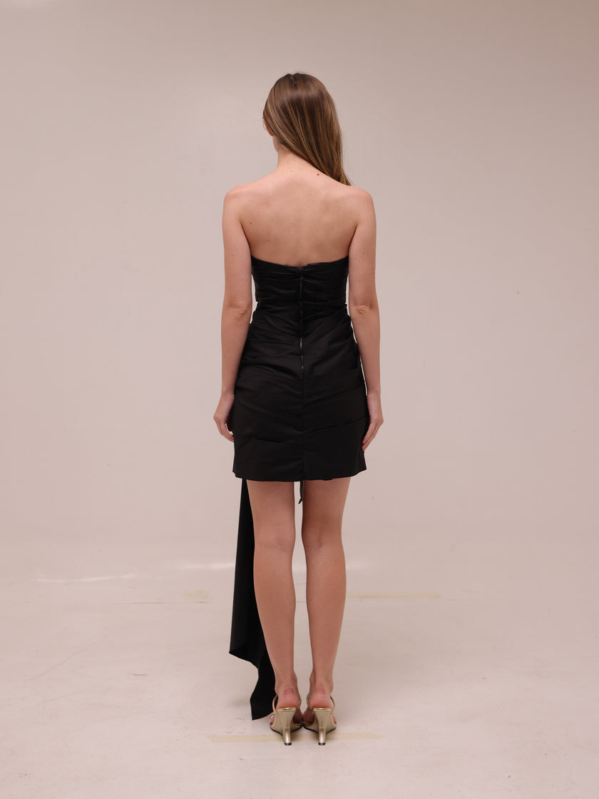 Soak Up The Sun Draped Mini Dress