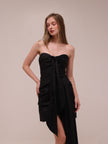 Soak Up The Sun Draped Mini Dress