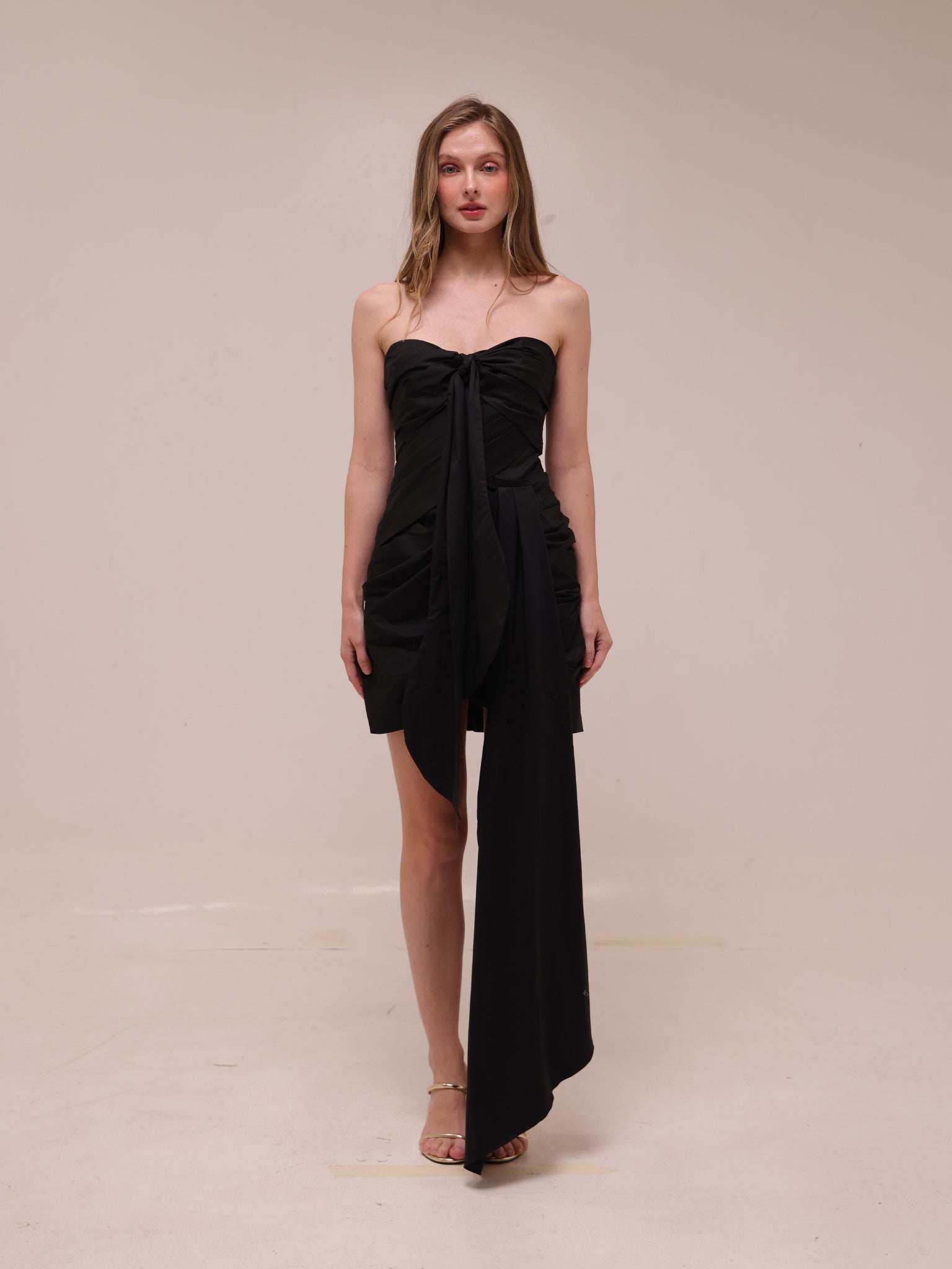 Soak Up The Sun Draped Mini Dress