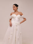 Fleur Off-Shoulder Midi Dress