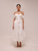 Fleur Off-Shoulder Midi Dress