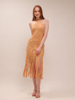 Alisa Fringe Dress
