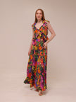 Solara Jungle Maxi Dress
