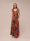 Solara Jungle Maxi Dress