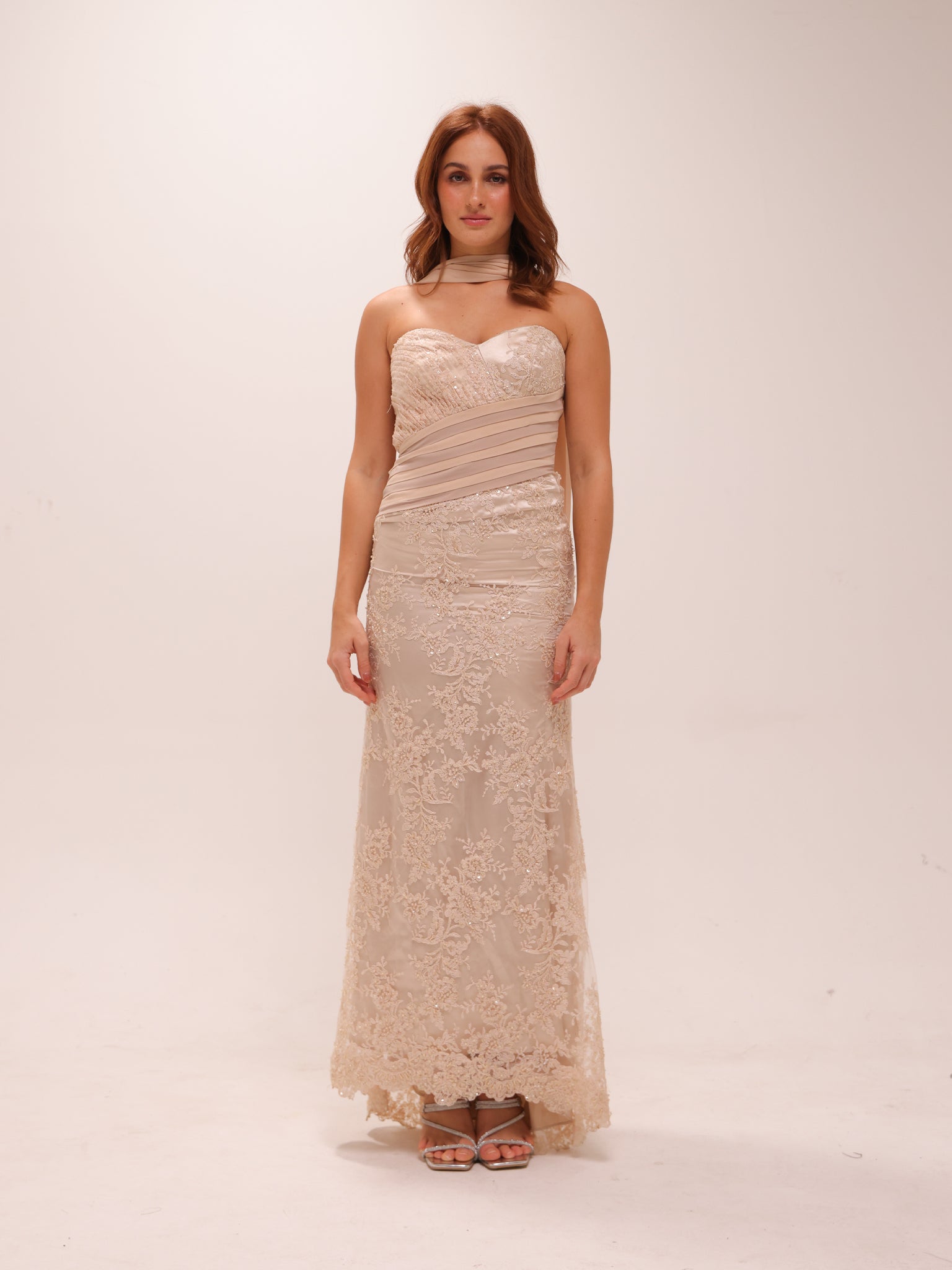 Champagne Étoile Gown