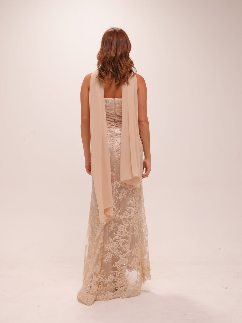 Champagne Étoile Gown