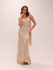Champagne Étoile Gown