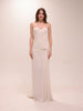 Ruched Halter Gown