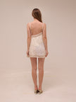 Laney Spliced Lace Slip Dress