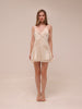 Laney Spliced Lace Slip Dress