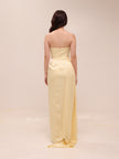 Bita Gown in Butter Yellow