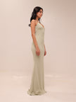 Sage Low Back Gown