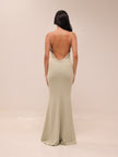 Sage Low Back Gown