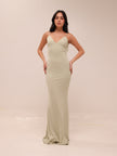Sage Low Back Gown