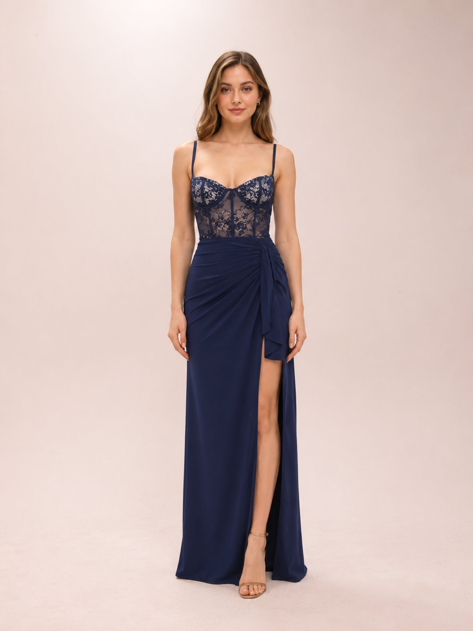 Willow Gown In Navy Blue