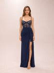 Willow Gown In Navy Blue
