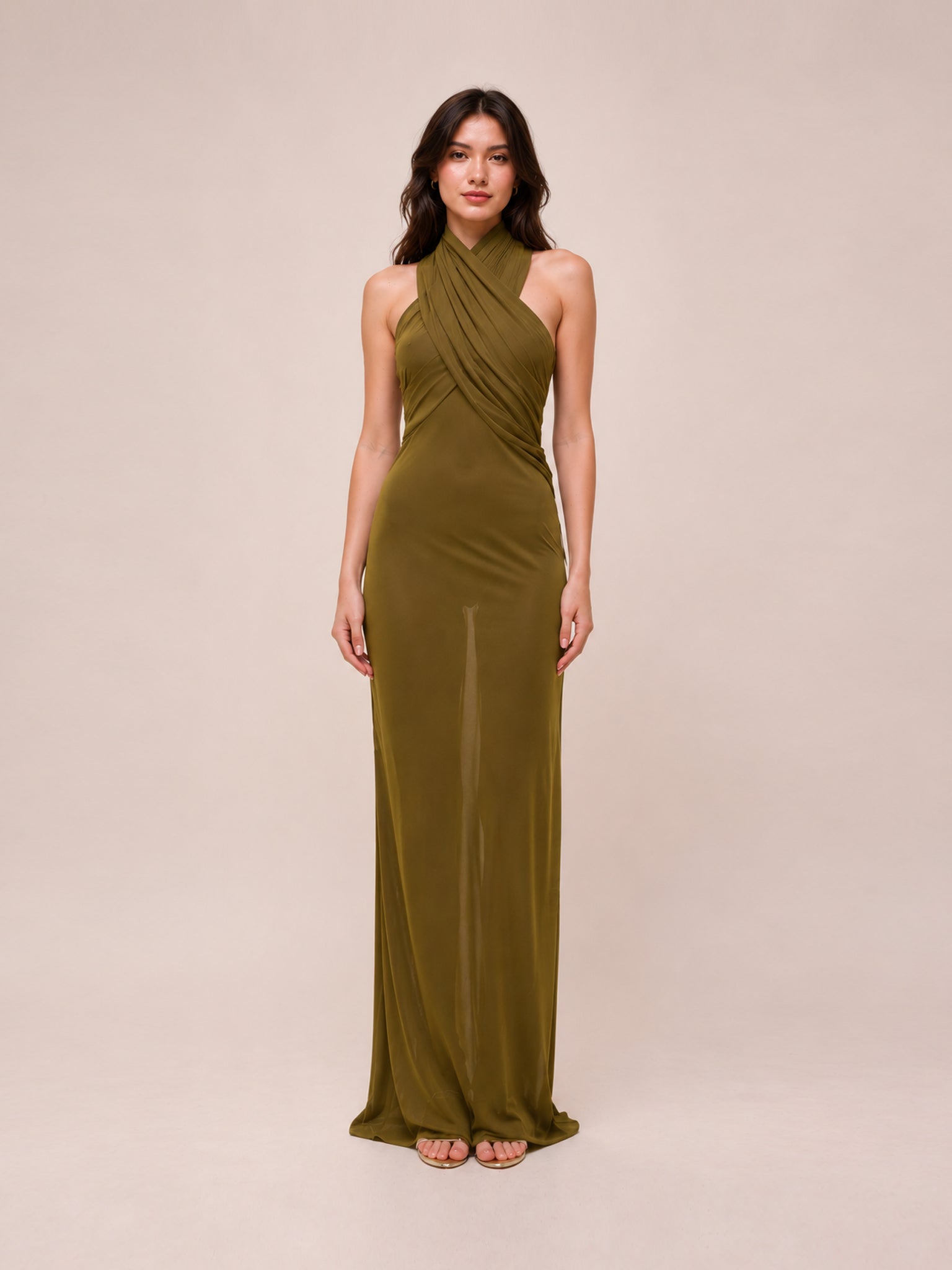 Maelle Draped Gown