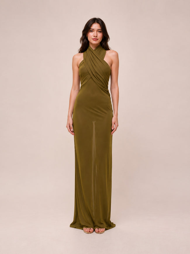 Maelle Draped Gown