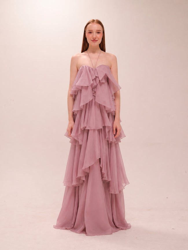 Fairy Dress in Dusty Rose