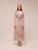 Painted Petals Pleated Dress