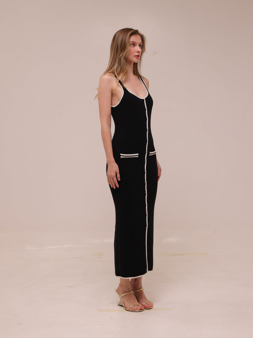 Marianna Havilah Midi Dress in Black