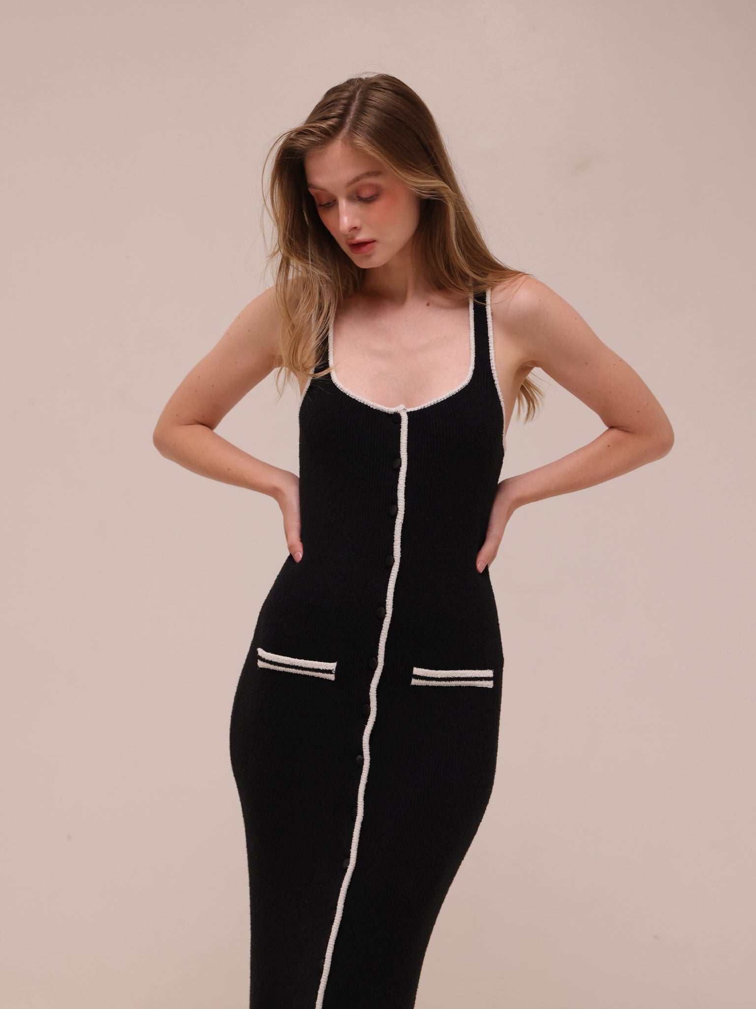 Marianna Havilah Midi Dress in Black
