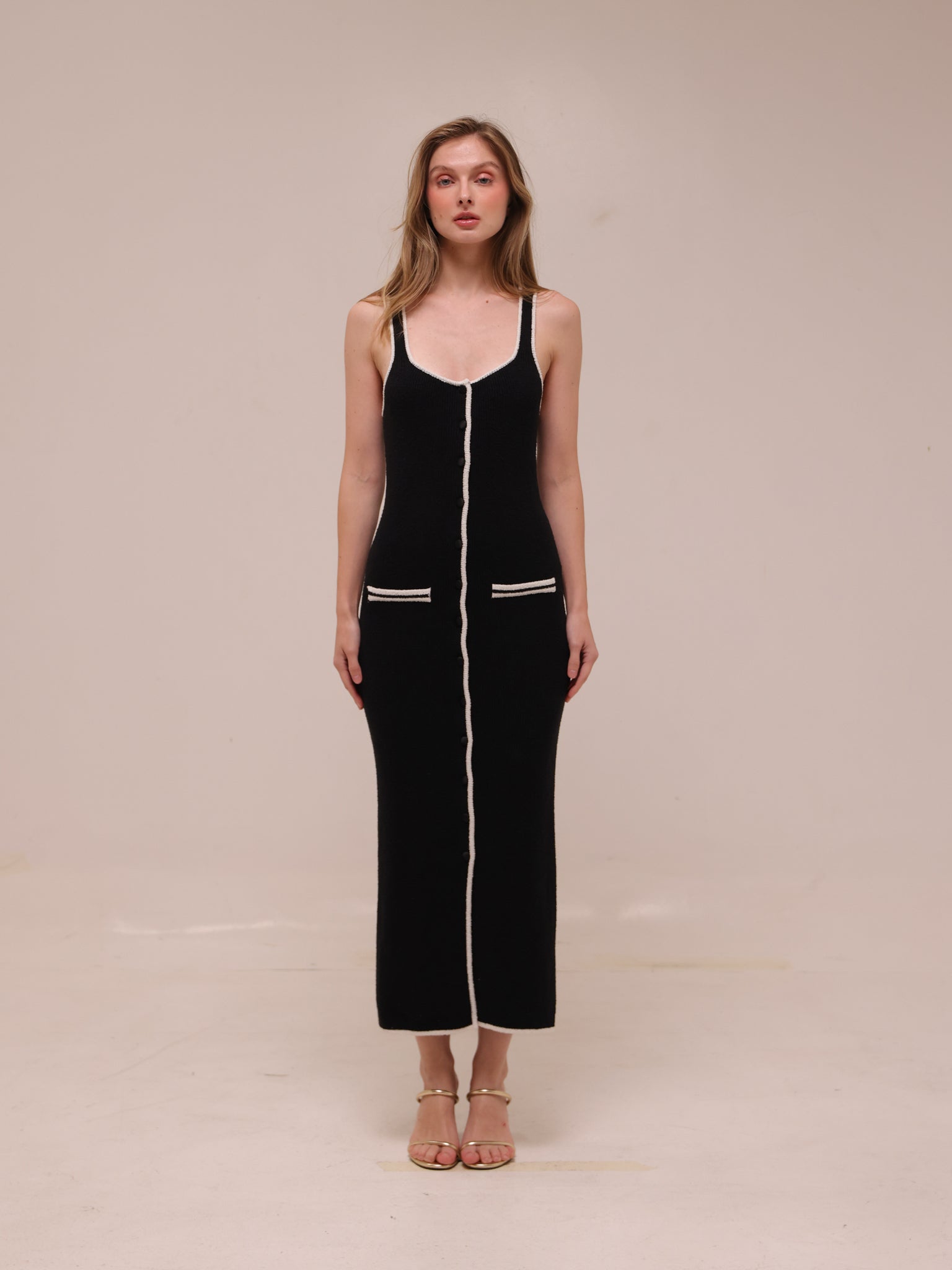 Marianna Havilah Midi Dress in Black