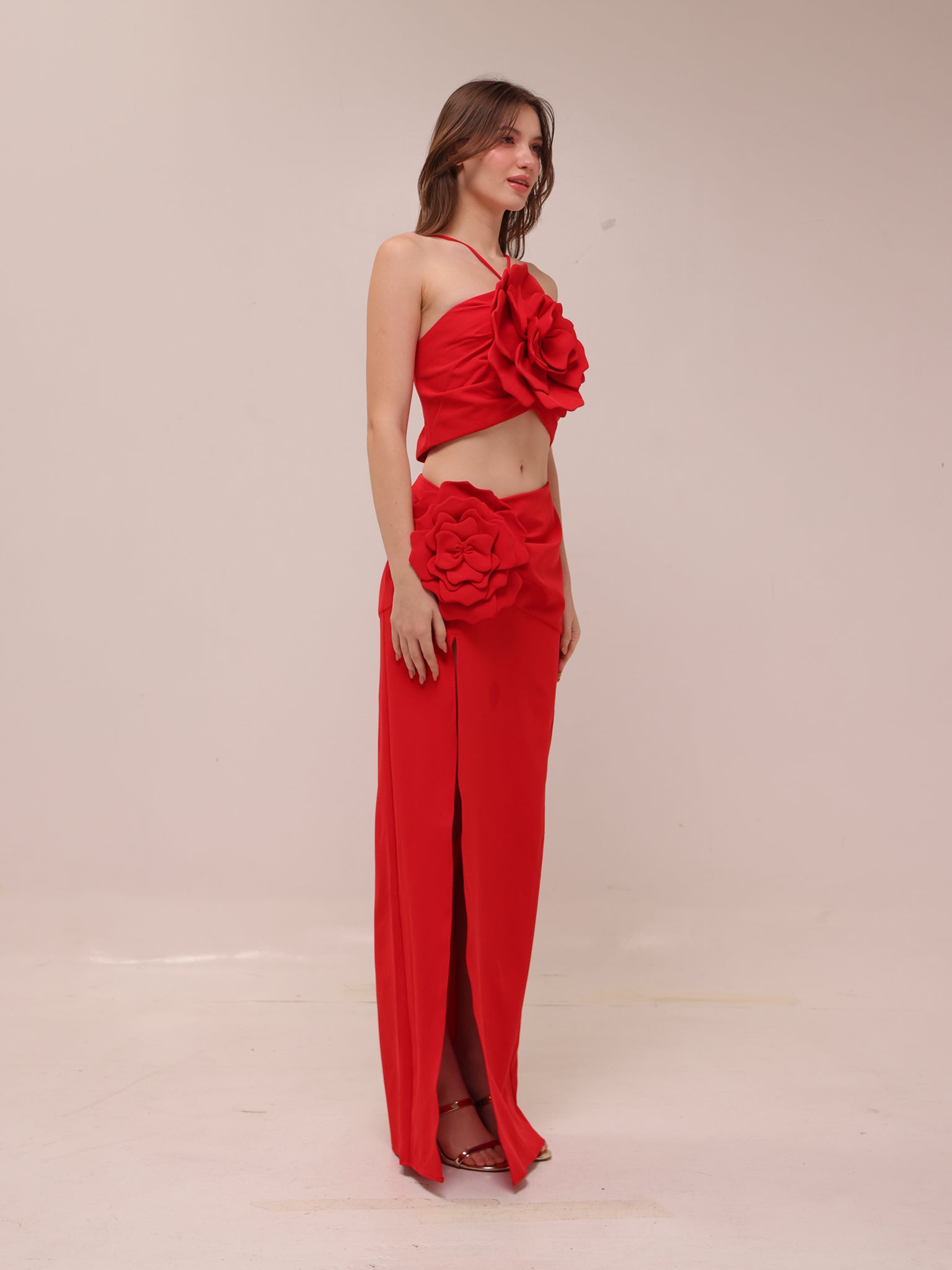 Artemis Gown in Red