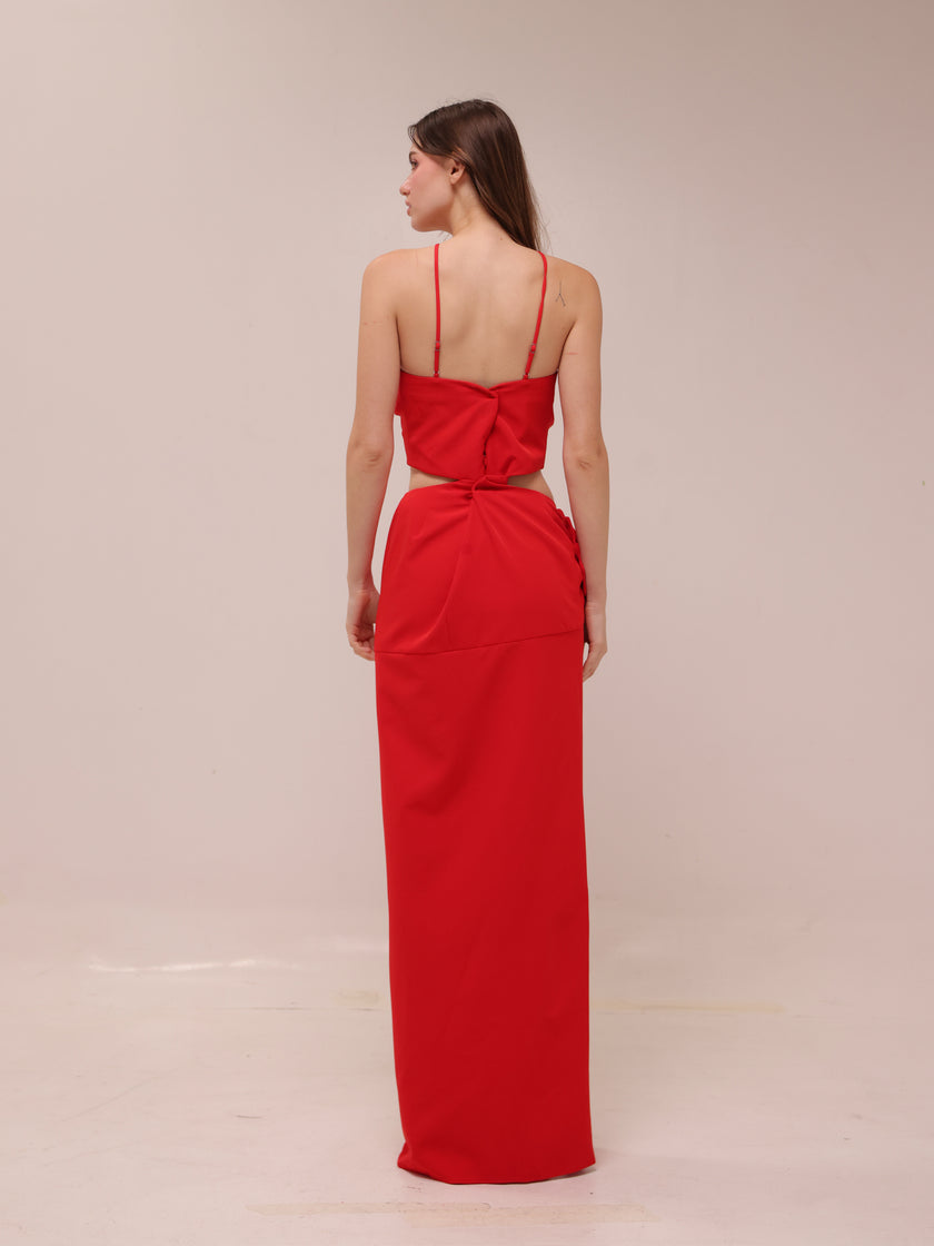 Artemis Gown in Red