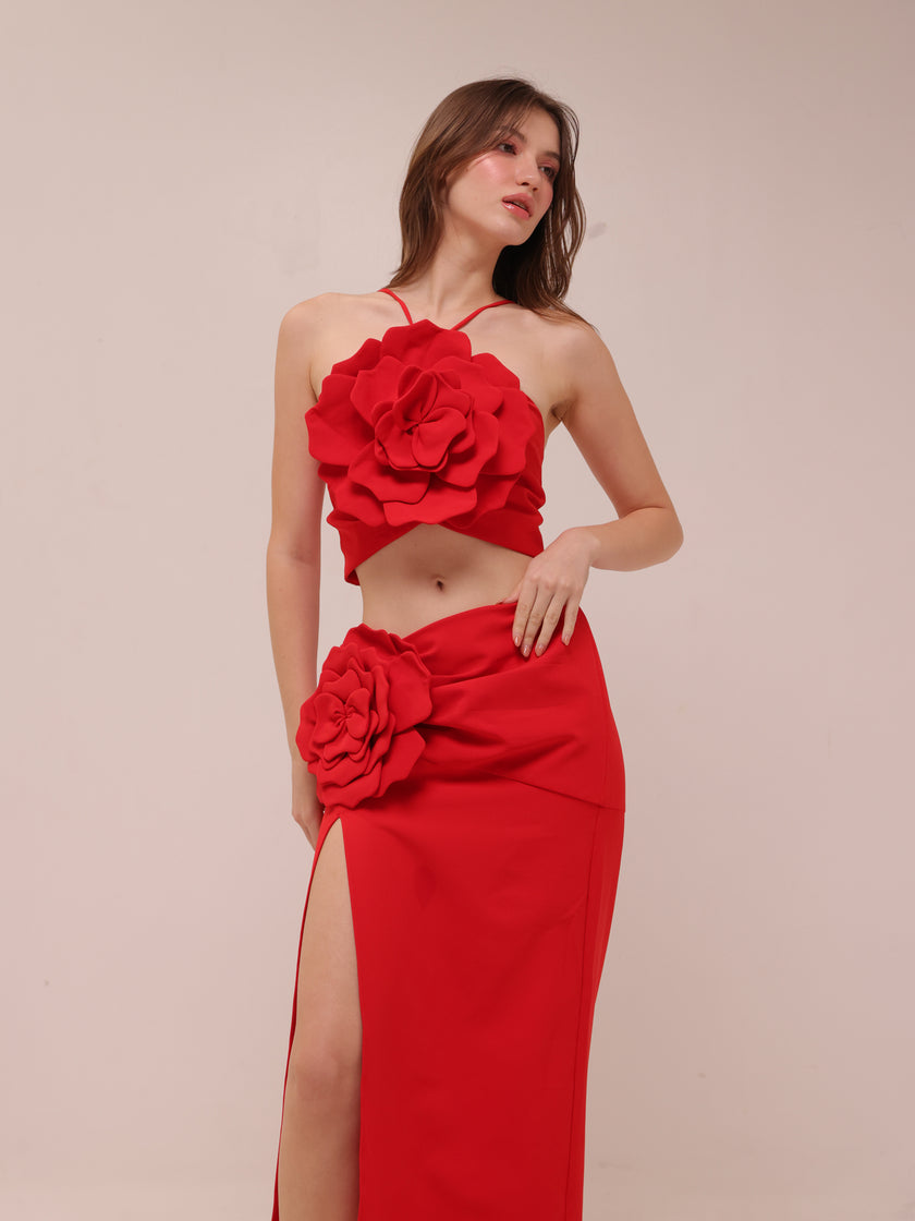 Artemis Gown in Red