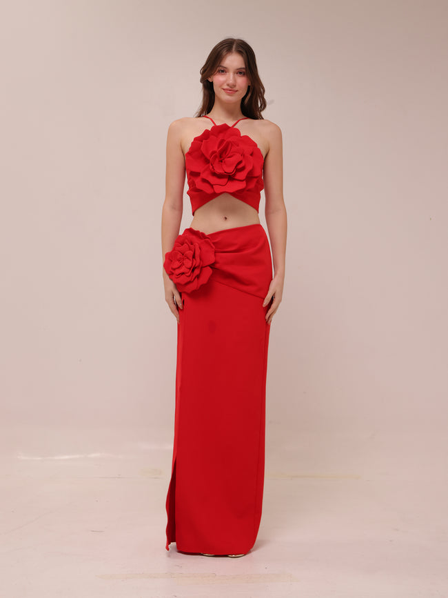 Artemis Gown in Red